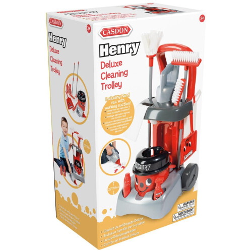 Casdon Chariot de Nettoyage Deluxe Henry