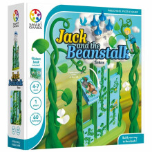 SmartGames Jack & The Beanstalk Preschool Puzzle Games Comes with 60 Challenges and Solutions and Picture Book Included