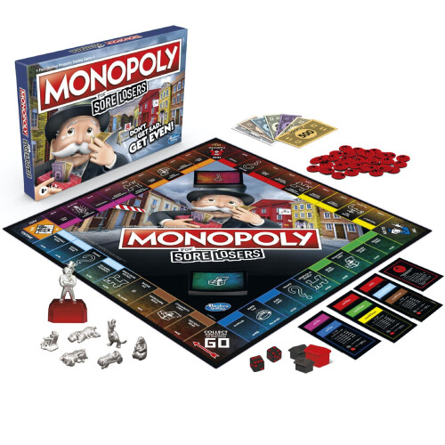Hasbro Hasbro Monopoly for Sore Losers Board Game 1