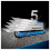 Gillette 4 x Gillette Fusion ProShield Chill Mannenvervanging Cooling Tech Scheermesjes 3