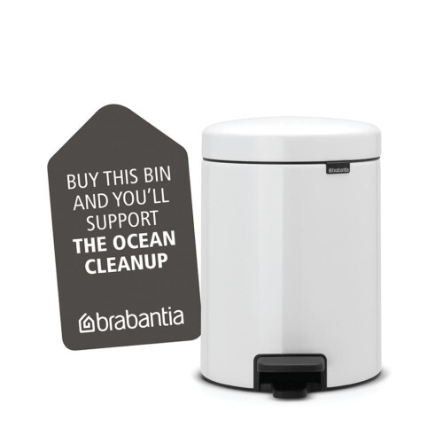 Brabantia Caixa de Pedal BRABANTIA NewIcon - 5L - Branco 2
