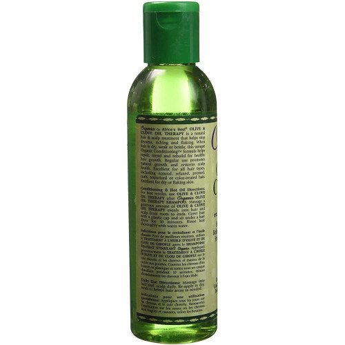 Óleo de Oliva e Cravo Orgânico da Africa's Best 6oz 2