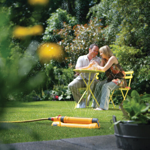 Hozelock Hozelock Rectangular Sprinkler Pro 200 m² Garden Lawn Watering Impluse Tool 1