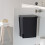 Brabantia Papelera BRABANTIA empotrada 10L rectangular negra 8