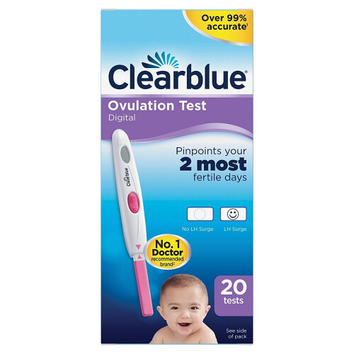 Clearblue Clearblue Advanced Digital Ovulation Test Kit (OPK) of 20 Tests 2