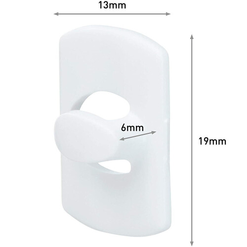 3M Command Decoration Clips for Christmas and Fairy Light - White, Value Pack 2