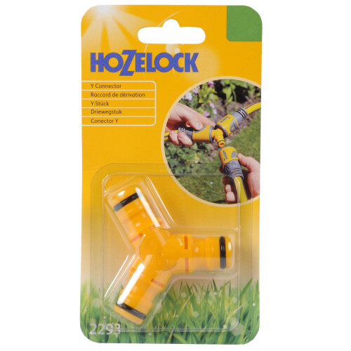 Hozelock Y Universal Hose Connector -  connector y hozelock 2293 hose 2