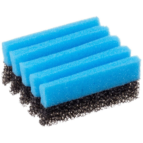George Foreman George Foreman Grill Plate Cleaning Pack - 2-Pack, 2-Sided Non-Scratch Blue Sponge, Model 12207 1