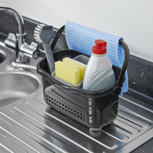 Addis Addis Sink Caddy, Black/Grey 2