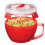 Sistema Sistema Red Klip It Microwave Noodle Bowl, 940ml 2