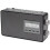 Panasonic Panasonic RF-D10EB-K (UK Version) DAB, DAB+, FM Portable Radio (Black/Silver Grey) 3