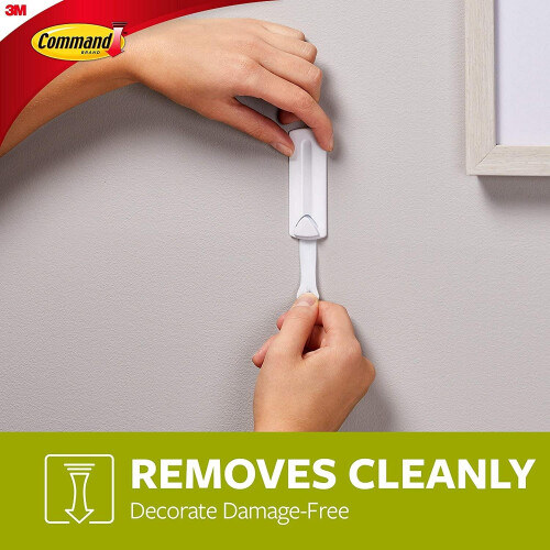 3M Command Large Wire-Backed Picture Hangers-White 3 Hooks & 6 Strips 2