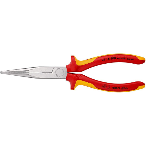 Knipex Isolierte Halbrundzange 1000V - KNIPEX - 200mm - Rot 2