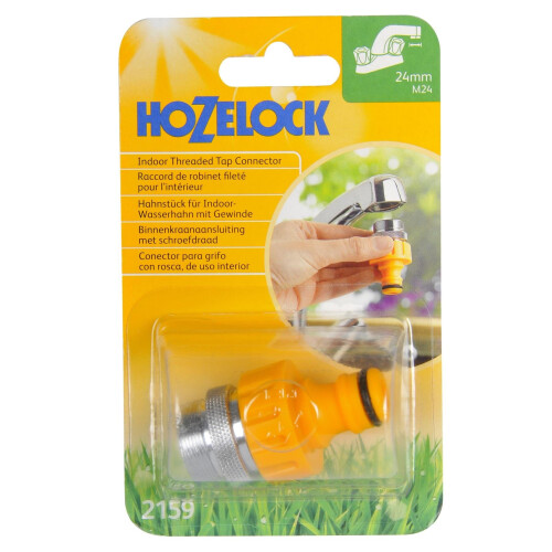 Hozelock Hozelock Kitchen Tap Connector with a 24mm male head 1