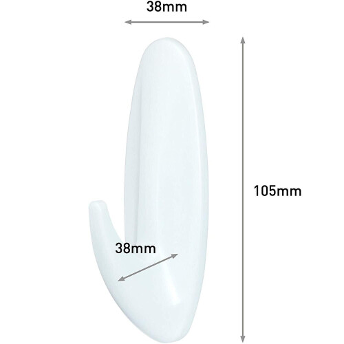 3M 3m Large Command Designer Hook With Water-Resistant Strips  17083B 2