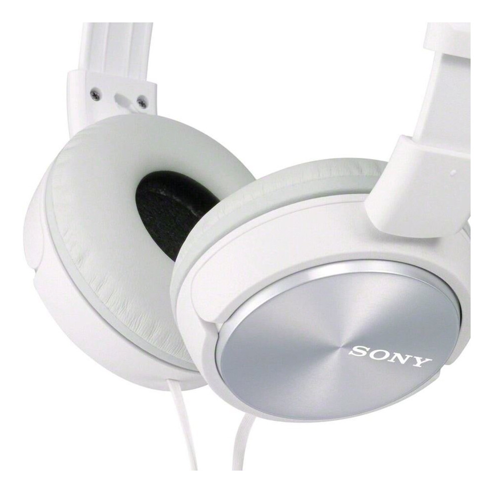 sony-foldable-stereo-headphones---metallic-white