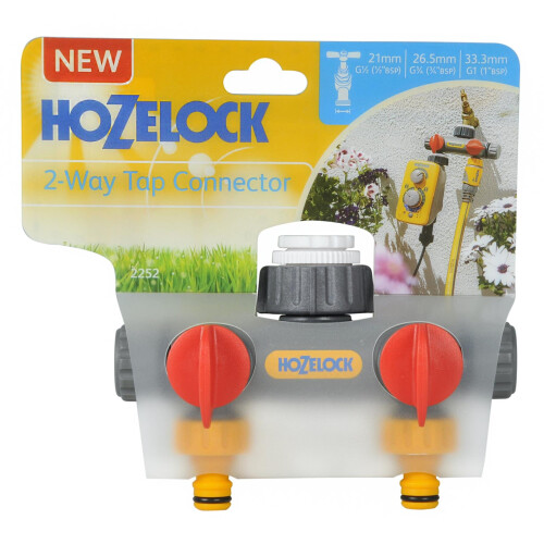 Hozelock Hozelock 2-veis kranadapter 2