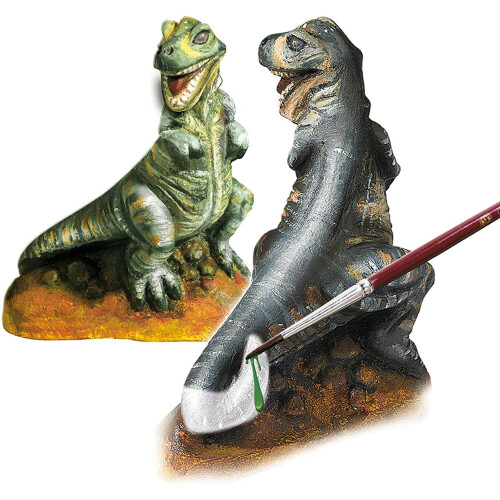 Moulage e pittura - SES CREATIVE - T-Rex - Dinosaurio in gesso 3D 1