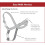 PetSafe PetSafe Easy Walk Harness & 1.8 Metre Lead for Medium Dogs Non-Pull Collar - Red 5