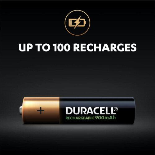 Duracell Duracell Akkus 4er-Pack AAA 900mAh 2
