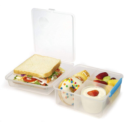 Sistema Sistema Lunch Cube Max To Go with Yoghurt Pot, 2 L - Assorted Colours 2