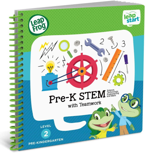 LeapFrog LeapFrog Leapstart Pre-Kindergarten Activity Book: Pre-K STEM (Science Technology Engineering Math) og teamwork 1