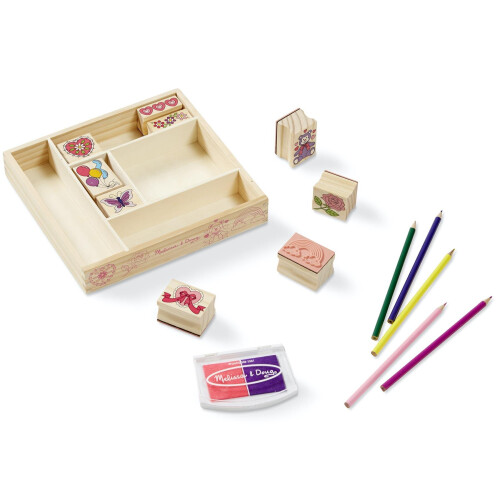 Melissa & Doug Melissa and Doug Stamp Set Friendship 1