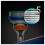 Gillette Gillette Fusion Αντικατάσταση ξυραφιού 5 λεπίδων - 4 πακέτα λεπίδων 3