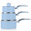 Swan 5pc Swan Retro Pan Set - Blue 2