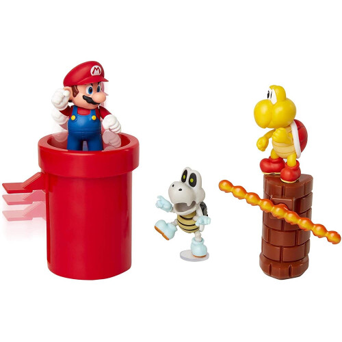 Super Mario Super Mario Nintendo Σύνθεση 2.5" με Φιγούρες και Αξεσουάρ 1