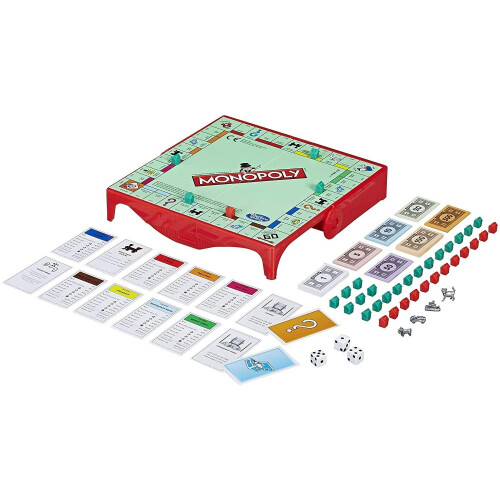 Monopoly Hasbro Gaming Grab & Go Παιχνίδι 2