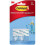 3M Command Small Hook 2/Pkg-2 Clear Hooks & 4 Strips 2