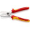 Knipex Knipex Cable Shears, Twin Cutting Edge, Insulated, Multi Component Grips, 200 mm 6