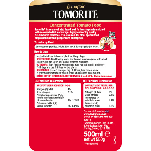 Levington Levington Tomorite 500ml [018105] 1