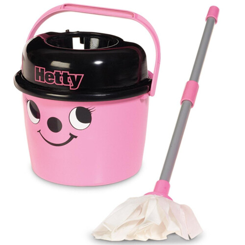 Casdon Casdon Hetty Mop and Bucket-pink 1