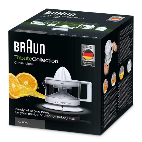 Braun Electric Juicer Braun CJ 3000 1