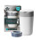 Tommee Tippee Tommee Tippee Twist and Click Advanced Nappy Bin & 1x Refill Cassette, White 3