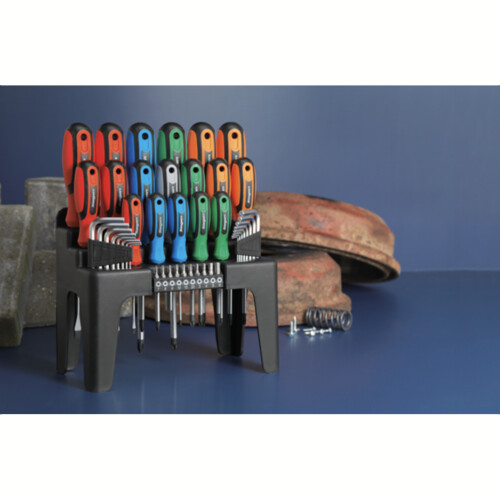 Sealey Screwdriver, Hex Key & Bit Set 44pc 1