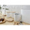 Swan (White) Swan Nordic Set of 3 Storage Canisters 3