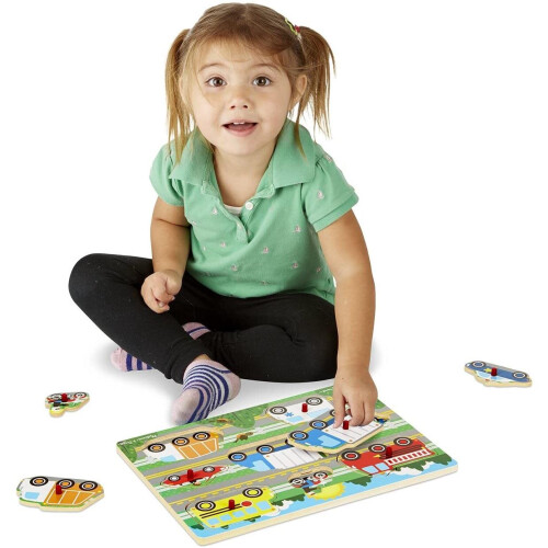 Melissa & Doug Melissa & Doug Vehicles Puzzle - 8 Pieces 2