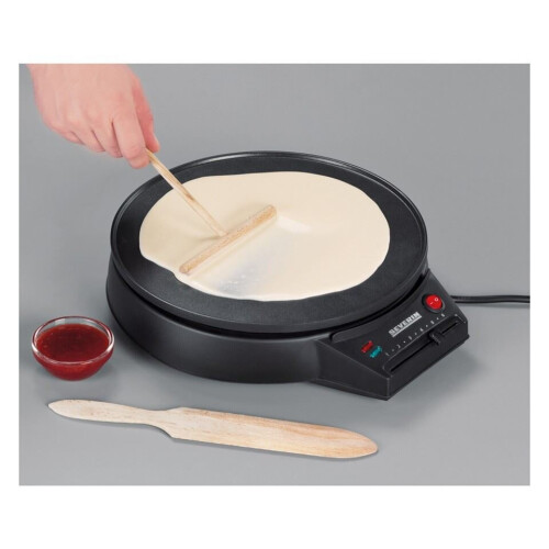 Crêpière SEVERIN - CM2198 - Diámetro 30cm - Termostato ajustable - 1000W 2