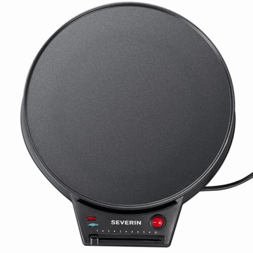 Crêpière SEVERIN - CM2198 - Diámetro 30cm - Termostato ajustable - 1000W 1