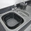Addis Addis Soft Touch Washing Up Bowl, Black/Grey 2