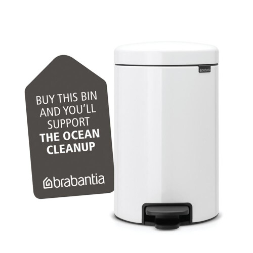 Brabantia Poubelle à pédale Newicon 12 l blanc Code C - Brabantia 2