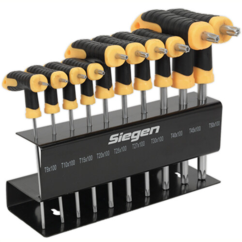 Sealey TRX-Star* Key Set 10pc T-Handle 2