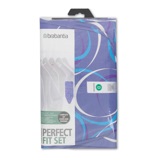 Brabantia Brabantia Ironing Board Cover with 4 mm Foam - Size D, Extra Large, Bright Assorted Colours 2