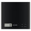 Salter Salter Arc Electronic Digital Kitchen Scales Black 1066 Slim Design Easy Clean 2