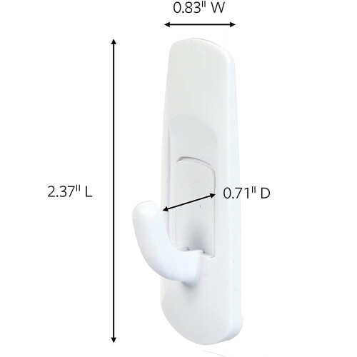 3M Command Hook Value Pack White Small 6 Pk 17002-VP-6PK Pack Of 4 1