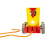 Golden Bear Bing's Lights and Sounds Train with Mini Playset With 2 Carriages And Front Lights For Ages 3+ 3