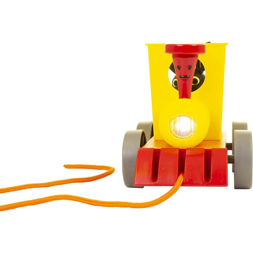 Golden Bear Bing's Lights and Sounds Train with Mini Playset With 2 Carriages And Front Lights For Ages 3+ 2